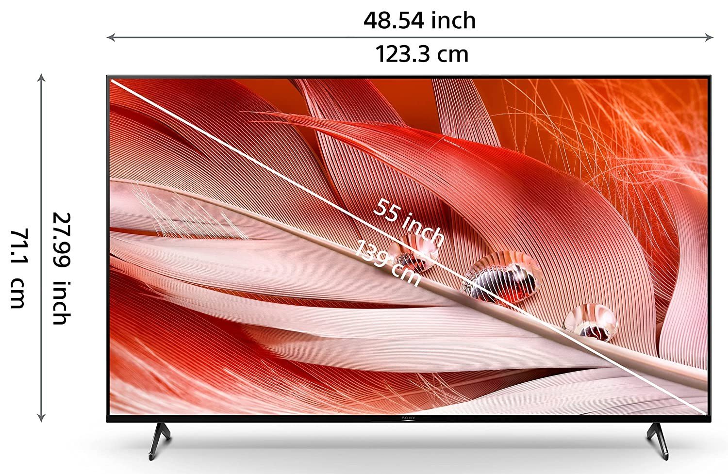 Sony Bravia 139 cm (55 inches) XR series 4K Ultra HD Smart Full Array LED Google TV XR-55X90J (Black) (2021 Model) | with Alexa Compatibility
