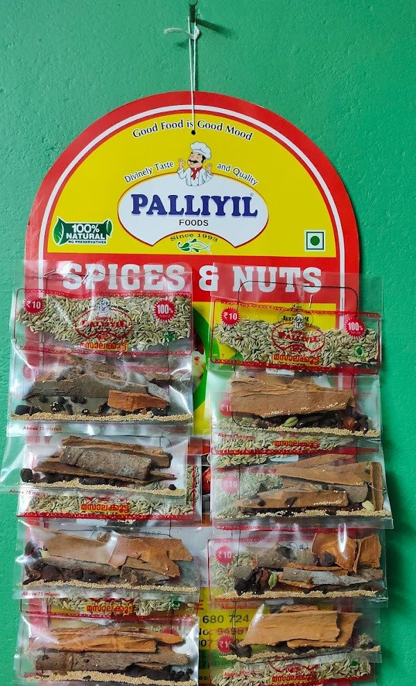 Kerala Palliyil Foods Natural Organic Whole Garam Masala Spices Packets | ഗരം മസാല