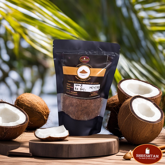 Shreshtam Traditional Homemade COCONUT CHAMMANTHI PODI 100g | healthy & Organic CHAMMANTHI PODI