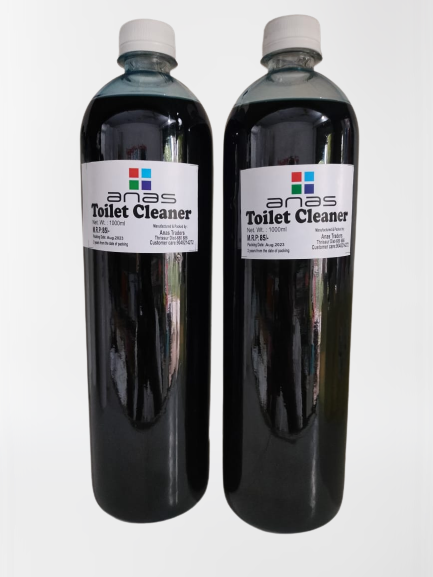 Anas Disinfectant Toilet Cleaner 1000Ml | Anti Bacterial Protection | Thick Toilet Cleaning Acid Suitable For Toilet Bowls