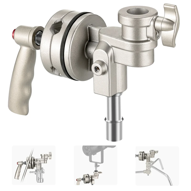 NEEWER ST-C1 4-1/2" Junior Grip Head for C Stand Boom Arm