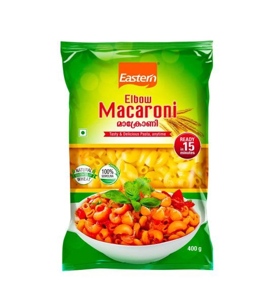 Kerala Eastern Macaroni Elbow 400 g Pouch (മാക്രോണി) | Pasta