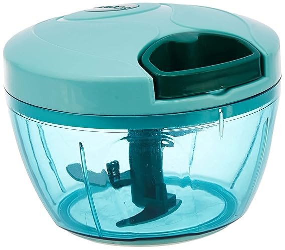SmartGadgets  450 ml Dori/Thread Vegetable and Fruit Chopper with 3 Stainless Steel Blade