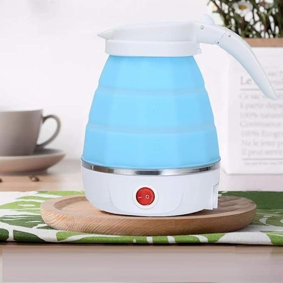SmartGadgets Electric Kettle/Silicon Small Kettle Boiling Water/Duel Voltage, 600ml 110-220V