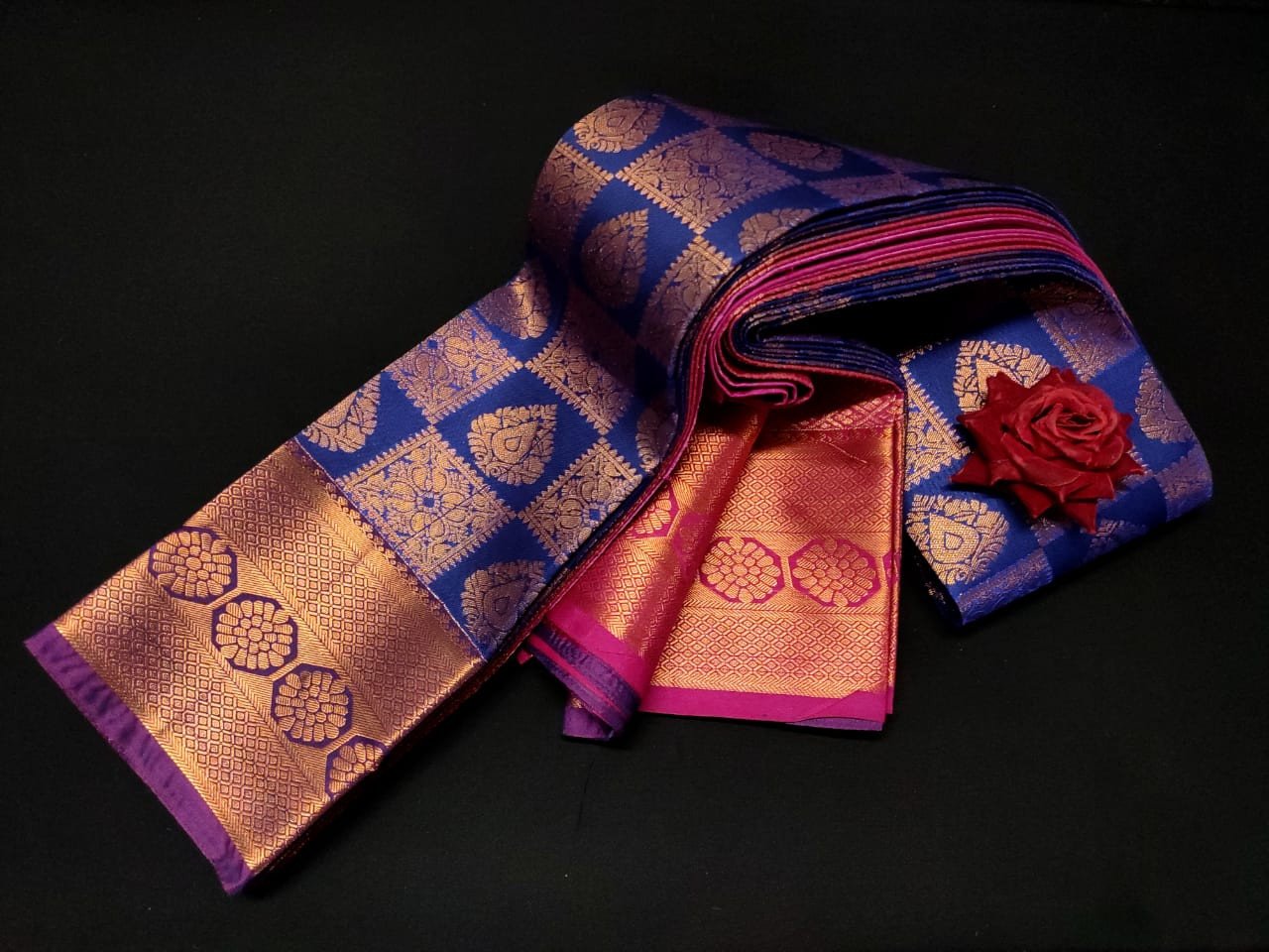 Edathal Star Collection's Special Samuthrika & Vasthrakala Type Wedding Model Sarees With Contrast Pallu & Blouse | Pattu Saree