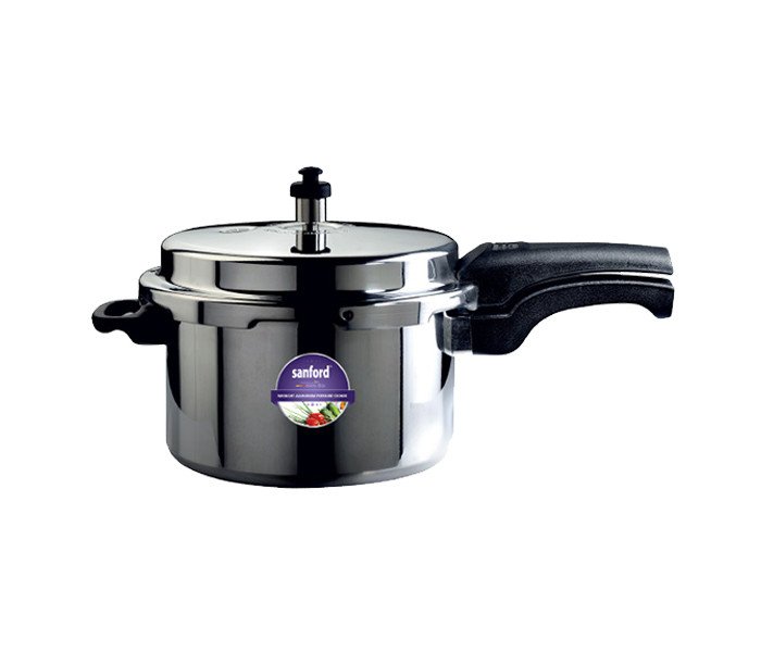 Sanford Aluminium Pressure Cooker 7.5 Litre IB SF3254PC-7.5L - Silver Colour