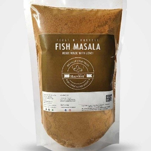 Feast N Harvest Natural Homemade Special Fish Masala – Authentic Kerala-Style Spice Blend | Pure & Organic Spices | Flavorful & Tasty