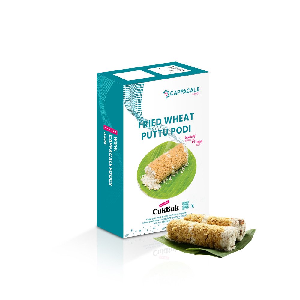 Healthy Breakfast Fried Wheat Puttu Podi (വറുത്ത ഗോതമ്പ് പുട്ട് പൊടി) 1Kg | Roasted Gothambu Puttu Podi