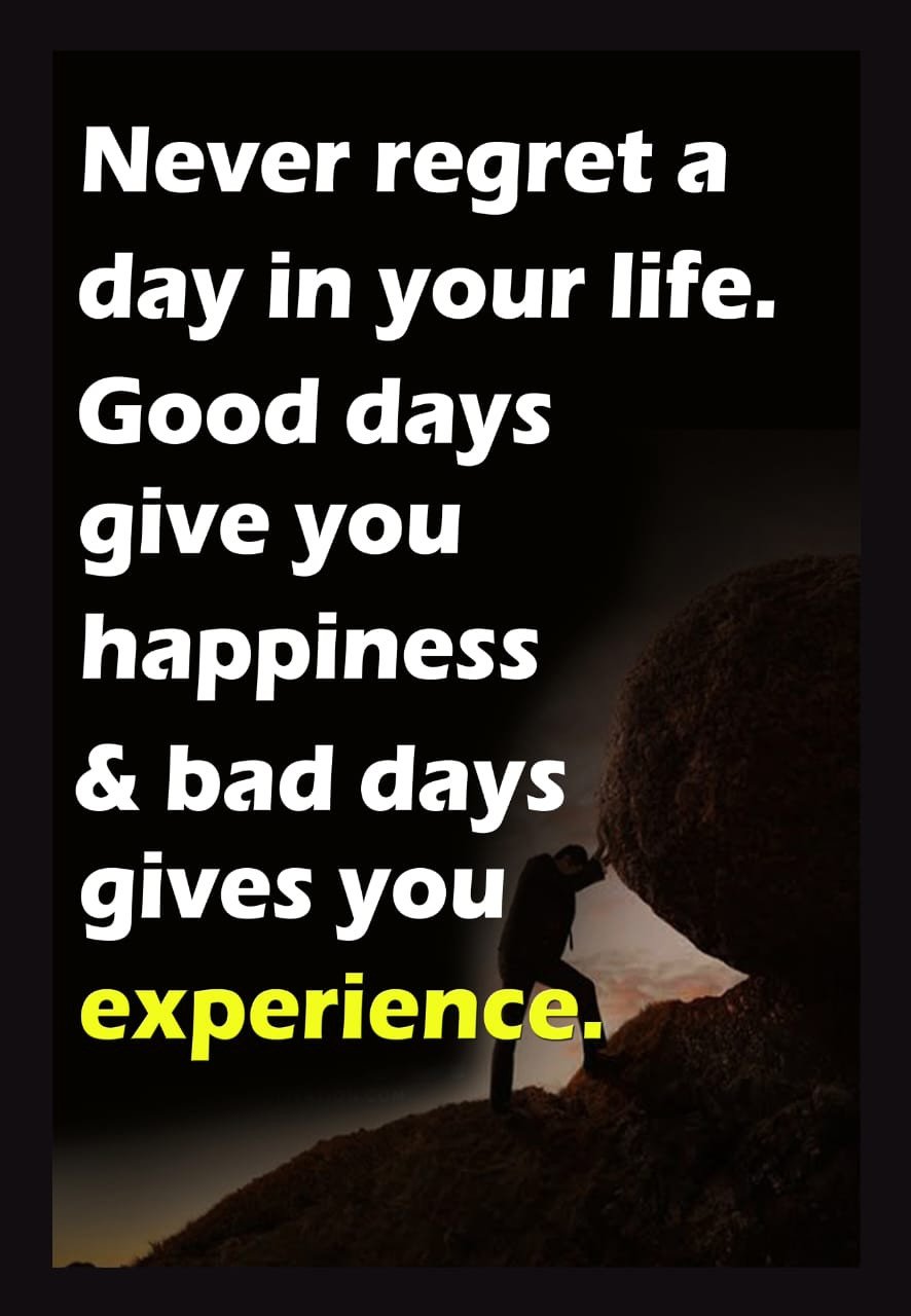 Sanazz World's Inspirational & Strengthen Quote Laminated Wall Hanging Poster With Frame - Black & White (Different Size) | Wall Poster | Home/Office Decoration Poster