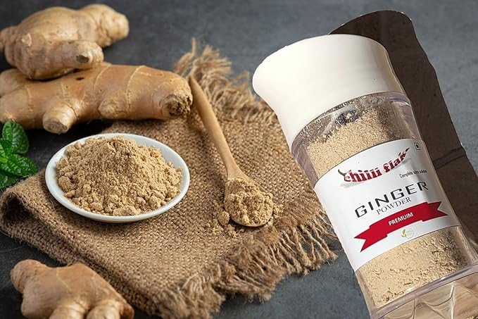 Chilli Flake Natural Natural Spice Pure And Dried Ginger Powder 50g | Adrak Powder | High Gingerol Content |