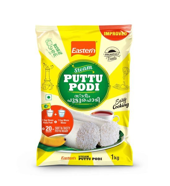 Kerala Eastern Soft & Tasty steam Puttu Podi (സ്‌റ്റീം പുട്ടുപൊടി) - 500g , 1 kg Pouch | Puttu Powder