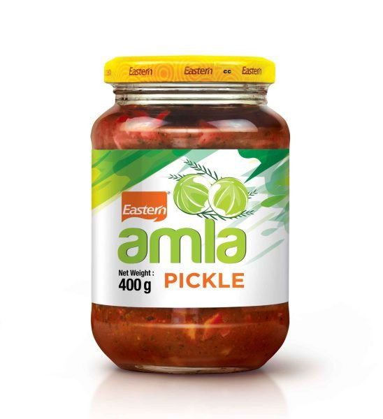 Kerala Eastern Spicy & Tasty Amla pickle (നെല്ലിക്ക അച്ചാർ) - 400g bottle | Gooseberry Pickle