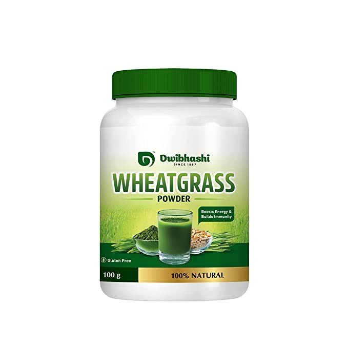 DWIBHASHI'S Wheat Grass Powder is a great product  FOR Instant Energy,Build Immunity, Blood Purification, Relieve Acidity, Improve Hemoglobin, Control Diabetes and Blood Pressure.  100G