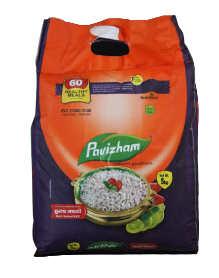 Kerala Natural Organic Pavizham (PVM) Unda Matta Rice - 5 kg (കേരള മട്ട അരി) | Pavizham Unda Matta | പവിഴം ഉണ്ട മട്ട അരി| Matta Rice Pavizham Small Grain