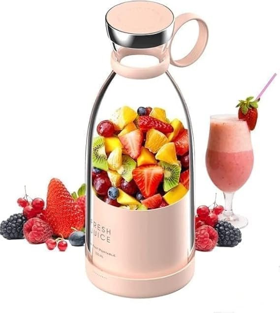 SmartGadgets Mini Bottle Juicer, USB Rechargeable Portable Blender, Personal Size Blender For Juice, Shake, Smoothies