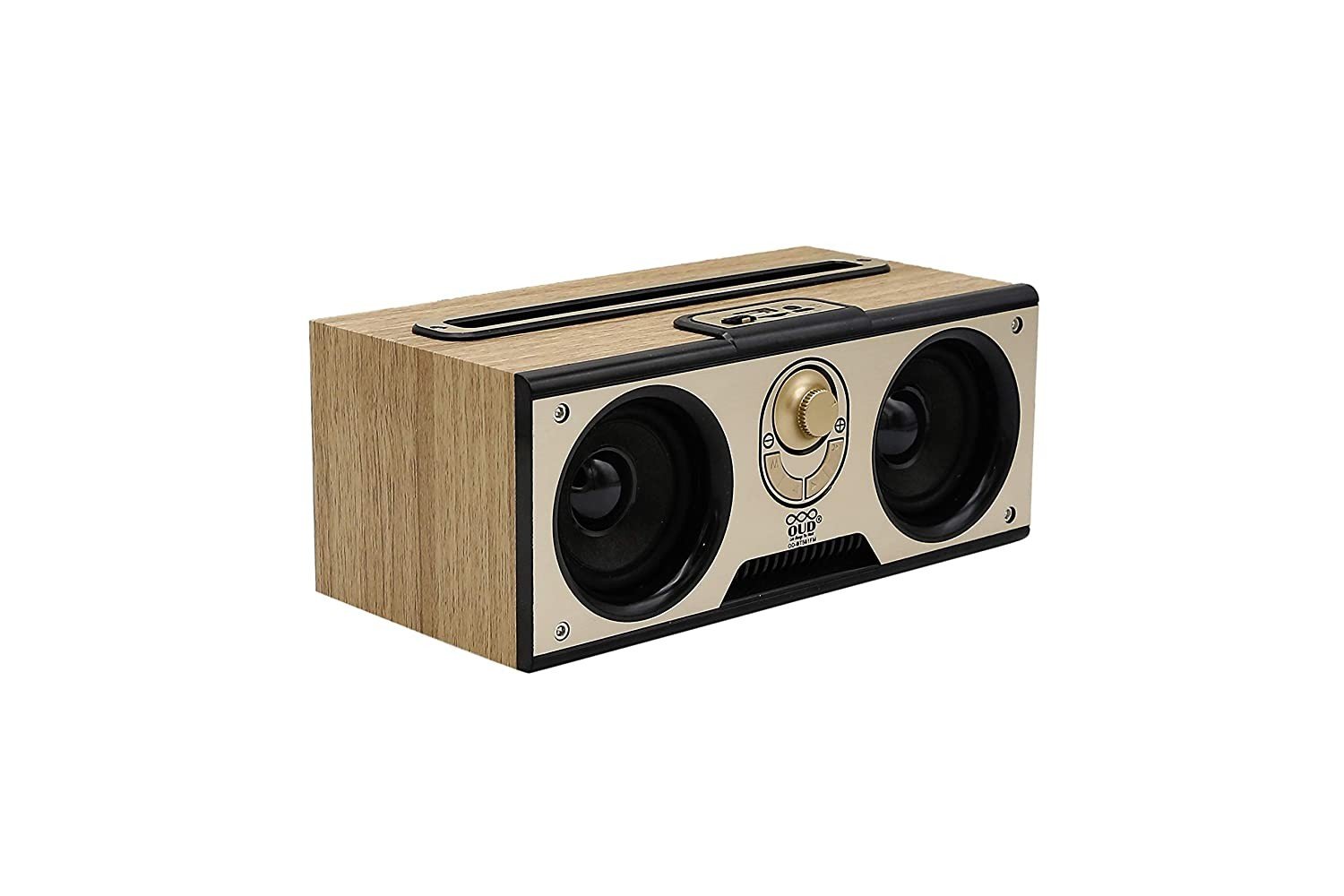 OUD® BT565FM Wooden Retro Bluetooth Wireless Speaker 10 W Bluetooth Speaker