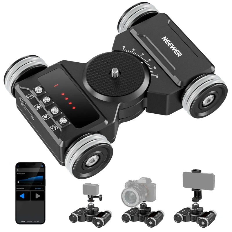 Upgraded Motorized Camera Dolly Kit (DL300)