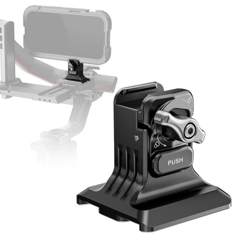 NEEWER Phone Tripod Mount for 2nd Gen 15 Pro/15 Pro Max S24 Ultra Cage (PA063)