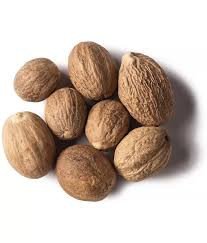 Kerala Natural Organic Fresh Raw Dried Nutmeg (ജാതിക്ക) - 100g Pouch | Jathikka | Jathikai