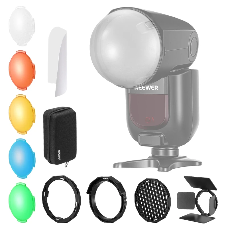 Round Head Flash Accessories Kit for Z1/Z2 Speedlite