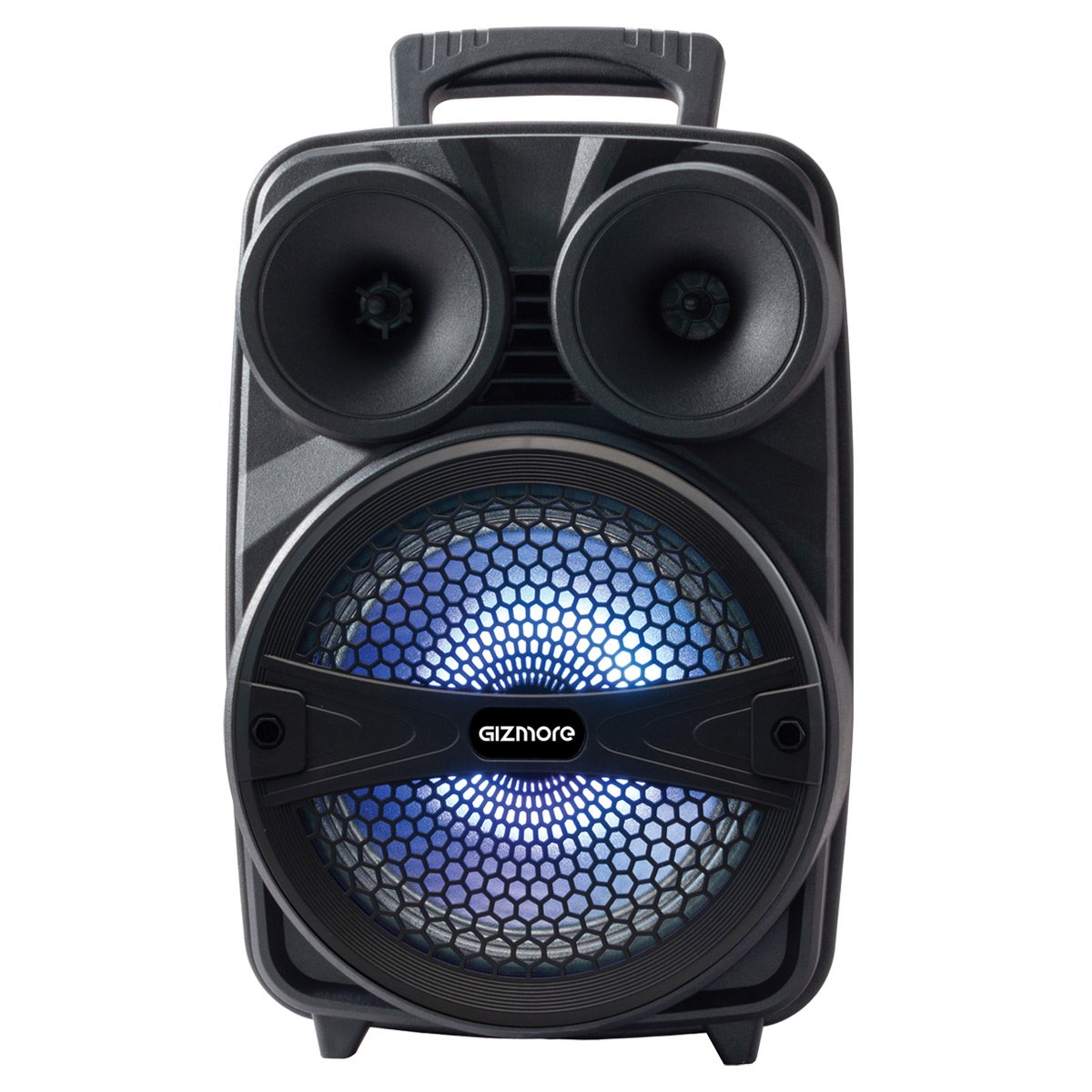 GIZMORE BLUETOOTH PARTY SPEAKER-MUSIC-AUDIO-SOUND SYSTEM GIZ WHEELZ T1000