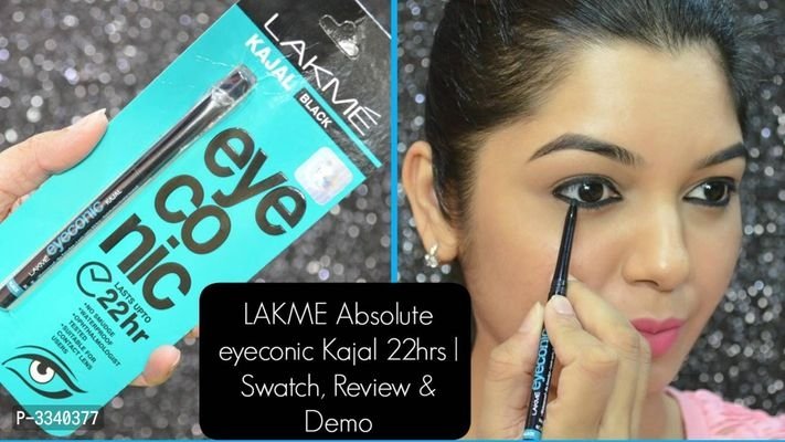 FSS Lakme Eye Conic Deep Black Kajol