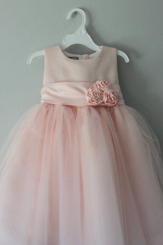 MKD  HANDMADE flower girl dress tulle dress wedding dress communion dress  bride made dress tutu dress