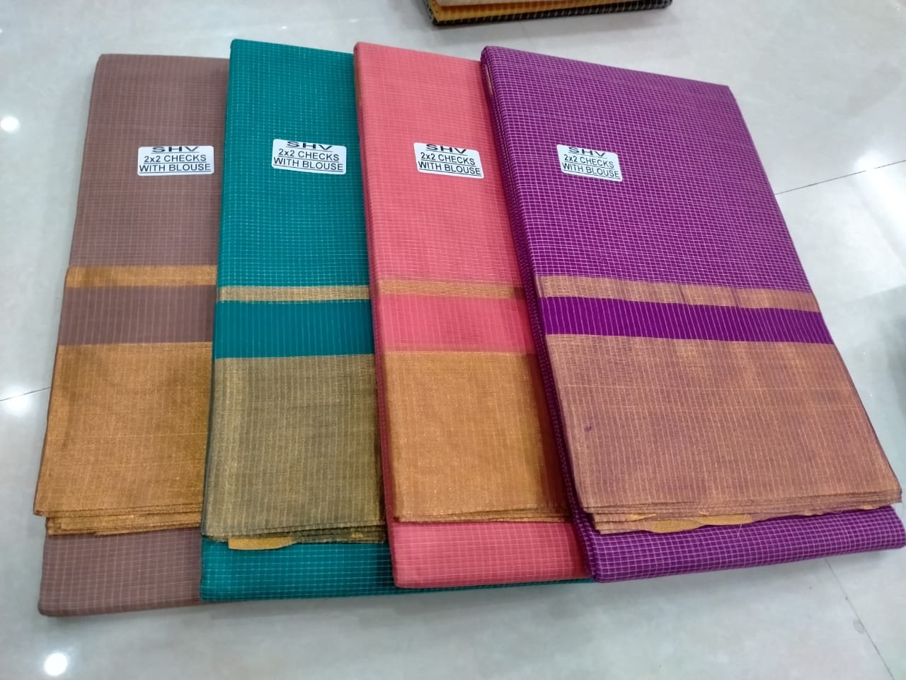 ELC Handloom cotton Saree