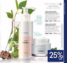 ESB Optimals Clear white cleanser