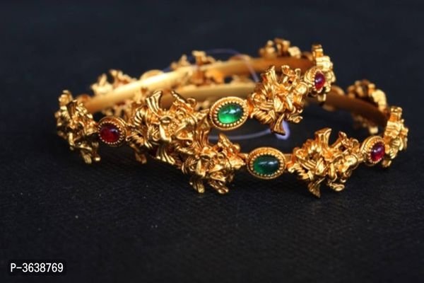 FSS Celebrity Party Wear Matte Finish Bangles