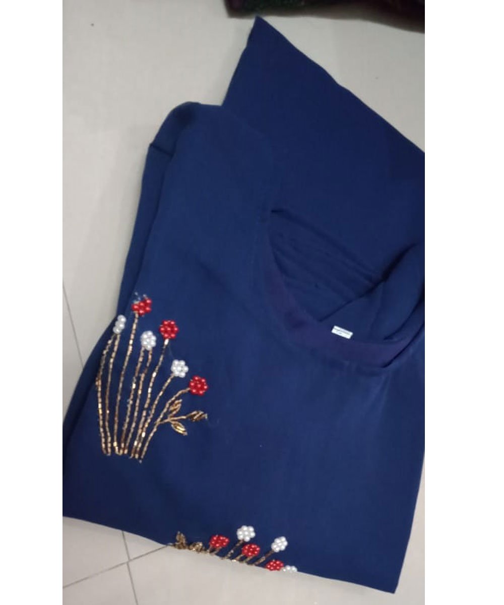 Chiffon Ladies Fashion Kurthis with lining L XL XXL