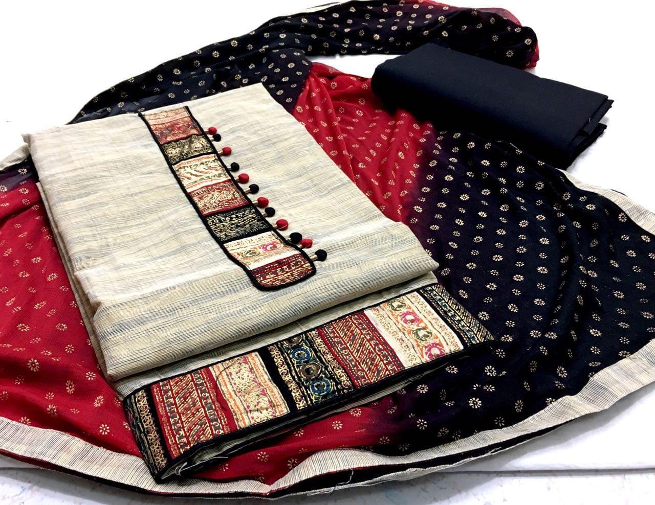 Ladies fashion churidar material