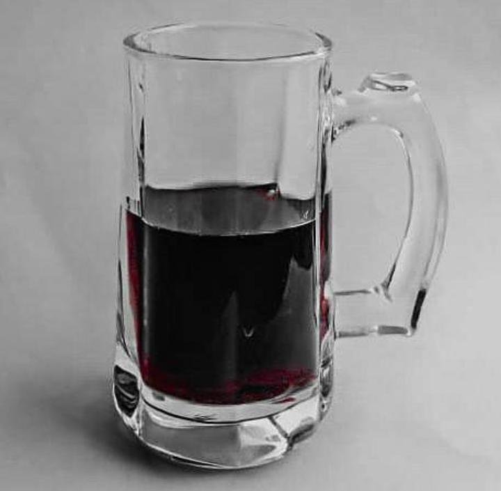 FGD Beer Mug Glass Moulded