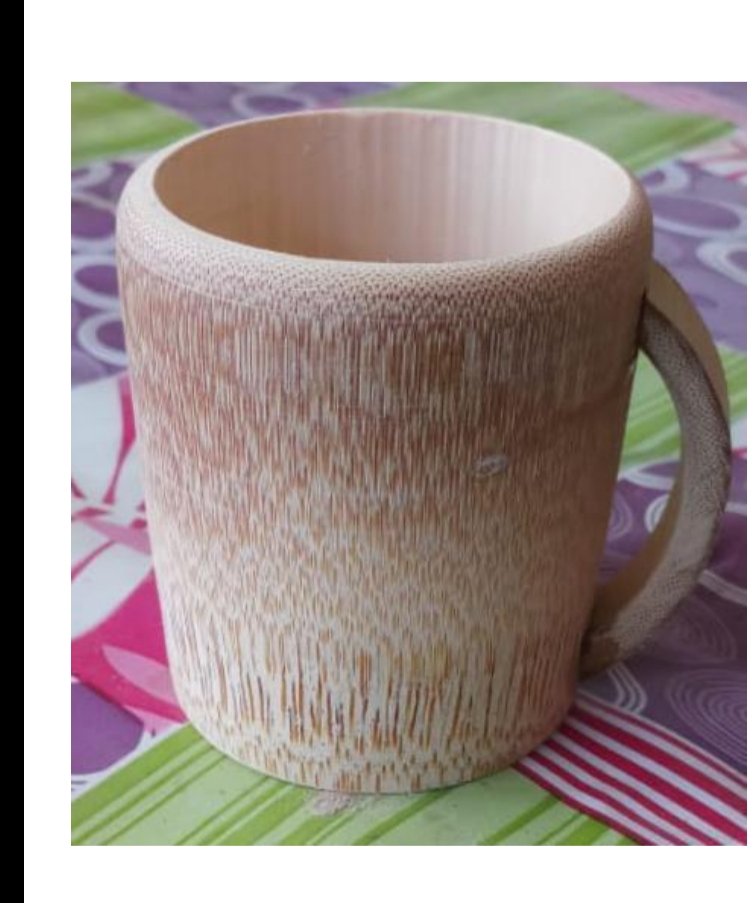 Bamboo Tea Cup 100% Natural From Indian Handicraft amazing design Pack Of 6