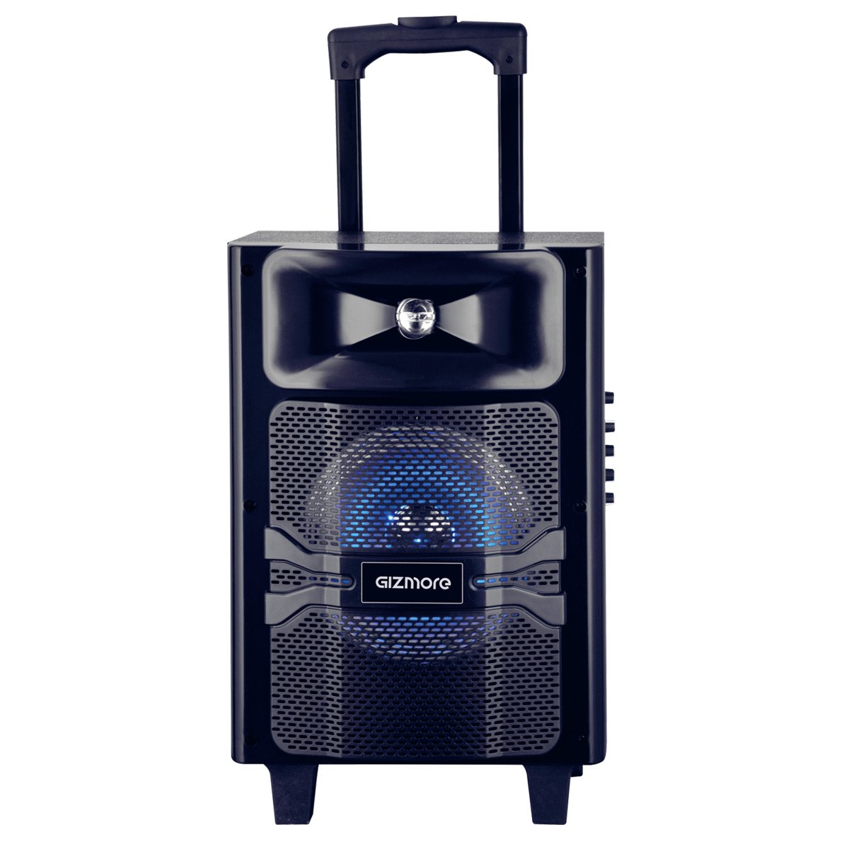 GIZMORE BLUETOOTH PARTY SPEAKER-MUSIC-AUDIO-SOUND SYSTEM GIZ WHEELZ T1500