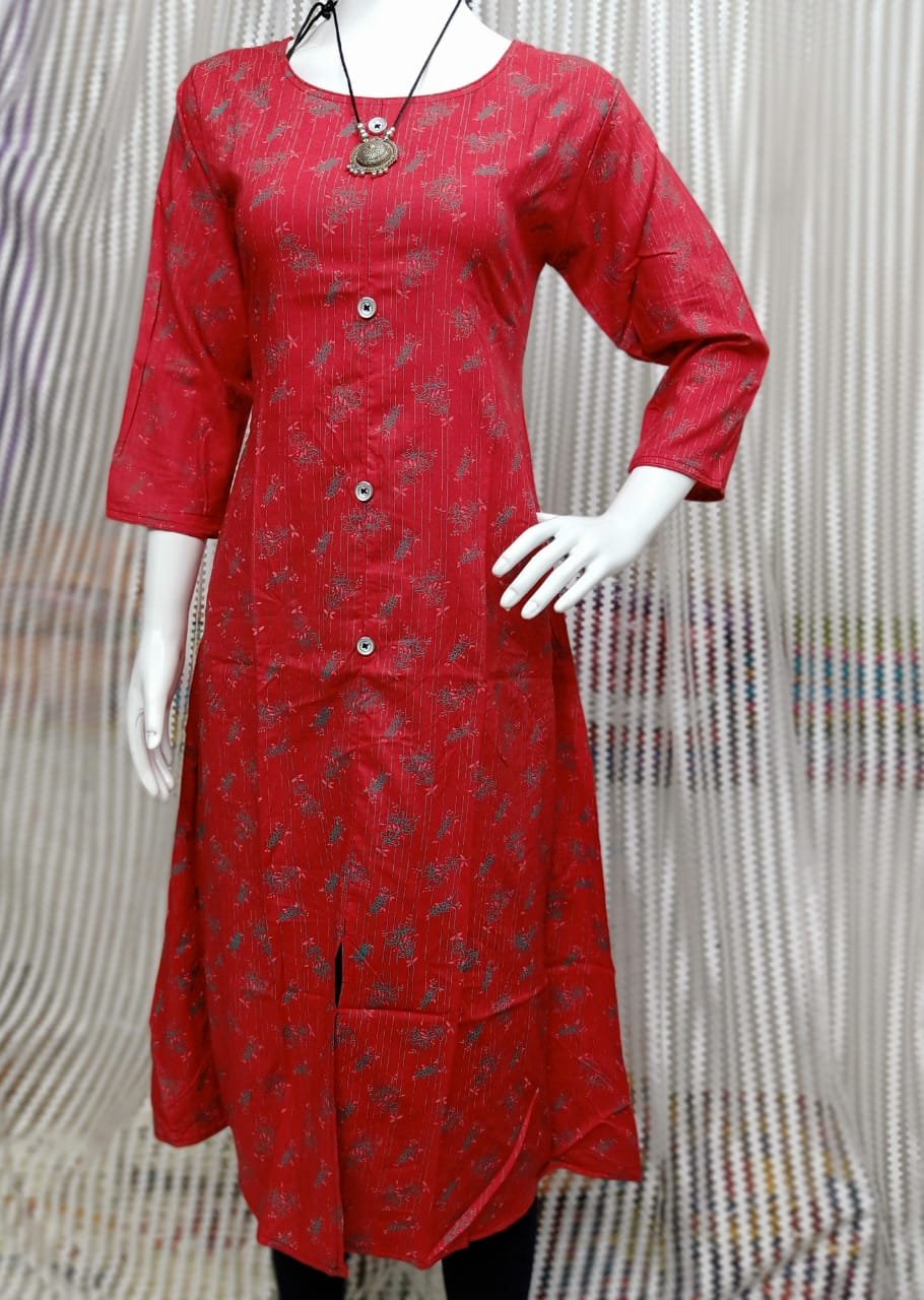 ELC Daily Wear Rayon kurtis