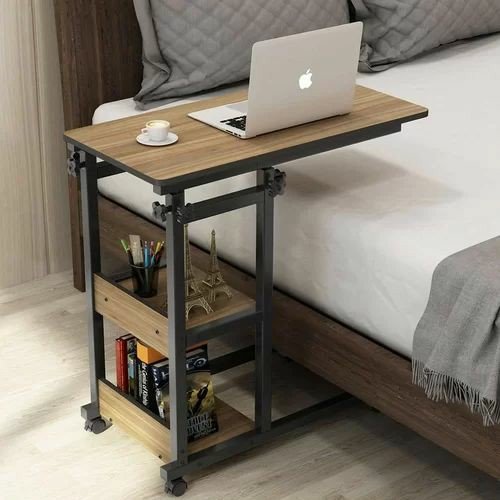 FSH Bed Side Lap Top Table Adjustable Black