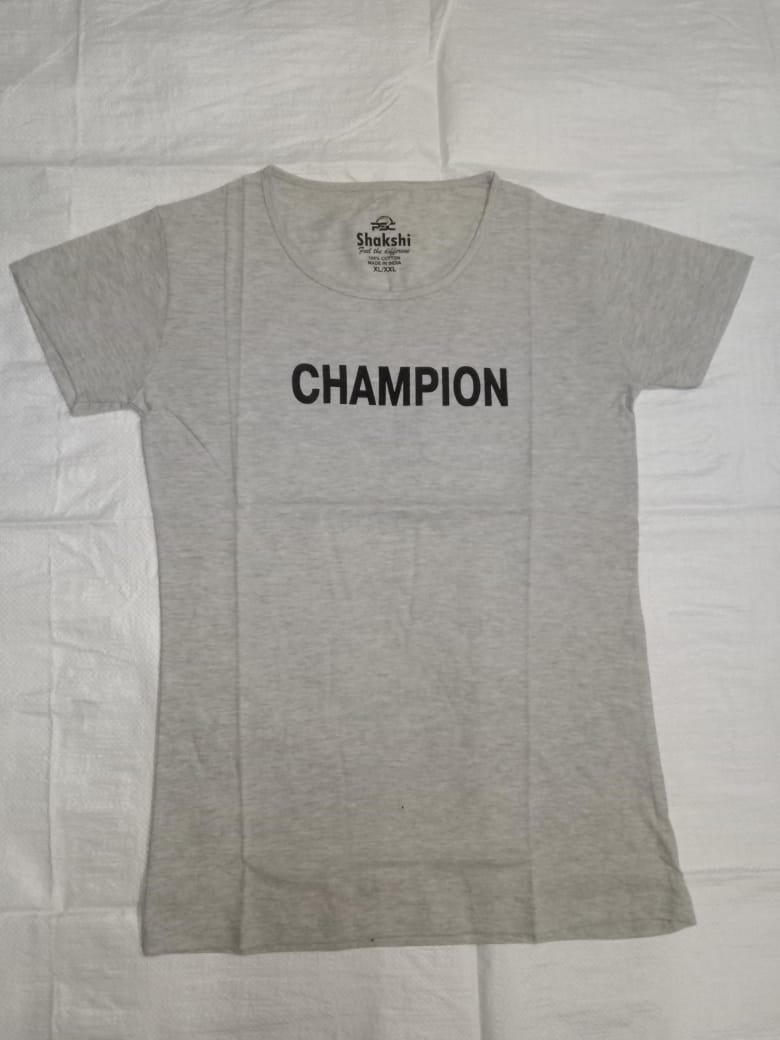 ELC Ladies short top in Dark Gray colour