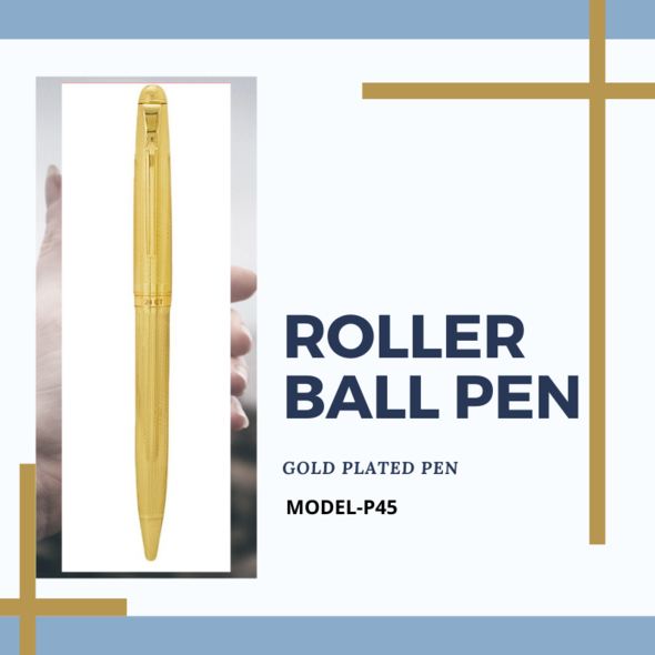 EHP Hayman 24 CT Gold Plated Jotter Ball Pen With Box (P-45)