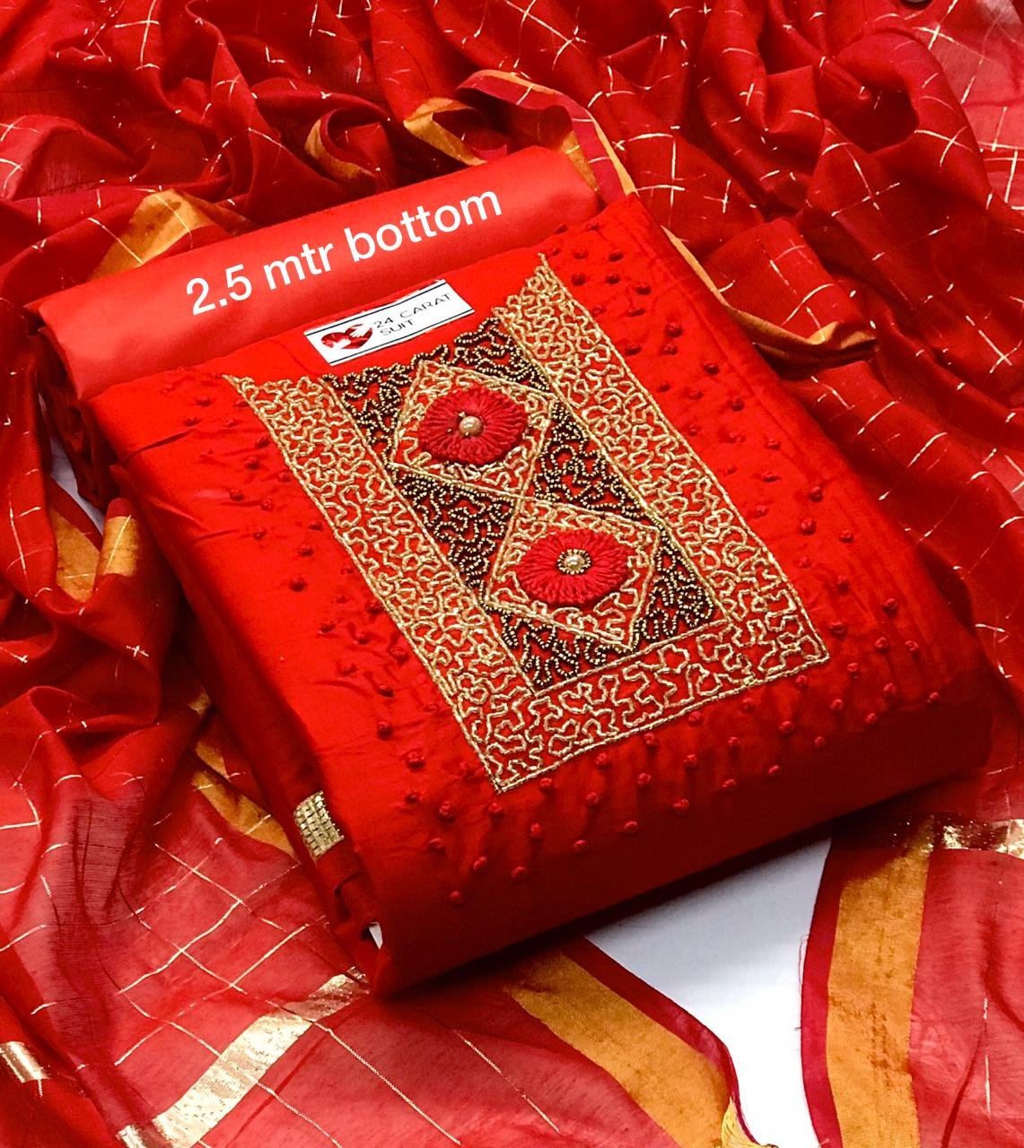 JKD Cotton Churidar  Dress material
