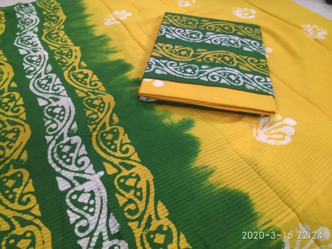 MKD Top cotton 2.50mtr Bottom cotton2.50mtr  Dupatta Cotton2.30mtr
