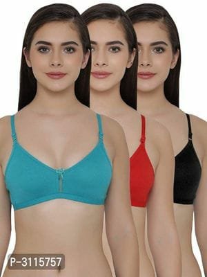 FSS Padded Bras Pack Of 3- Plus Size