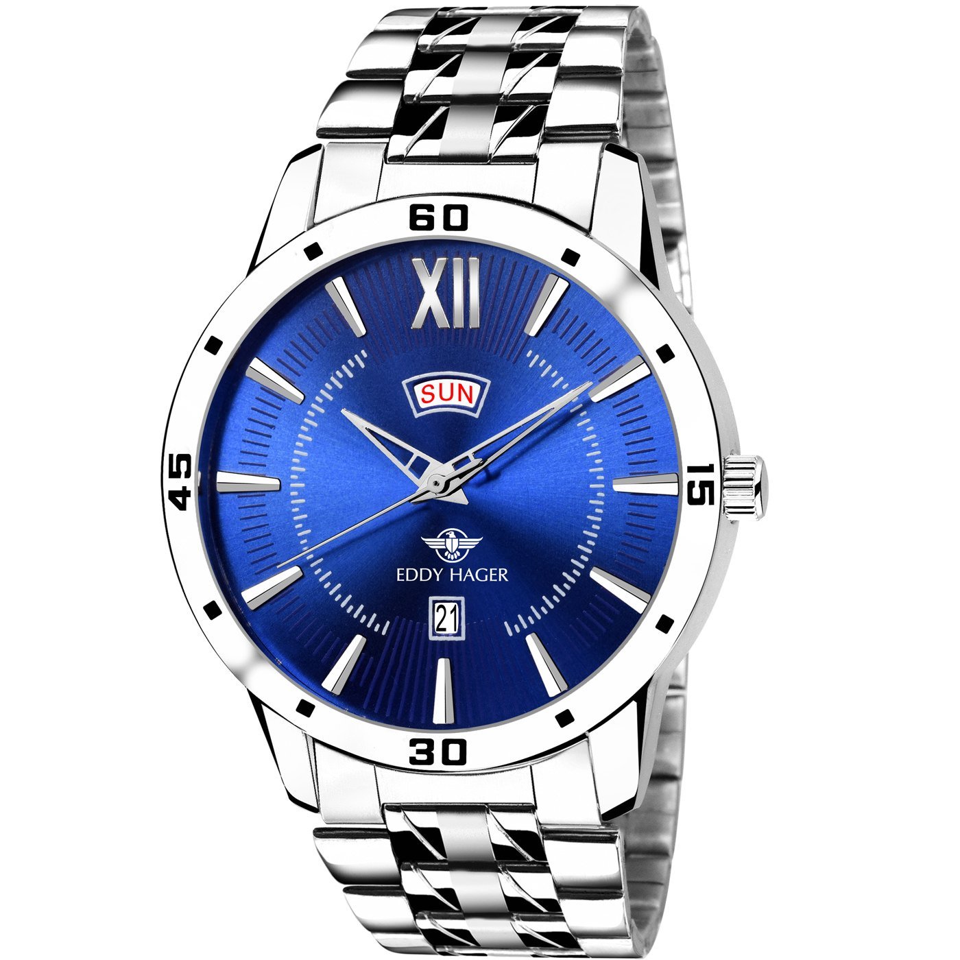 Eddy Hager Day and Date Men's Watch EH-212