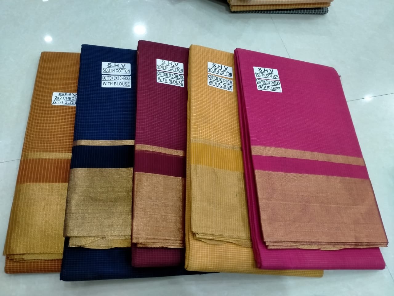 ELC Handloom cotton Saree