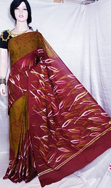 EKD Pure cotton batic malmal saree