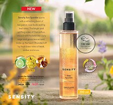 ESB SENSITY SUN SPARCKLE SPRAY BY ORIFLAME