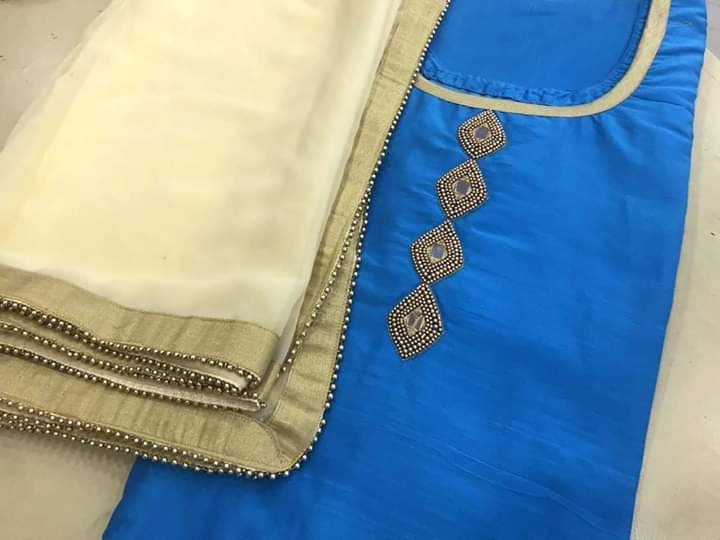 MKD Full sets unstitched churidhar material