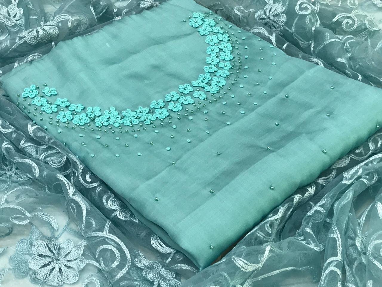 Ladies fashion churidar material