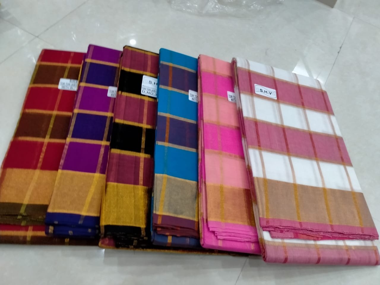 ELC Handloom cotton Saree