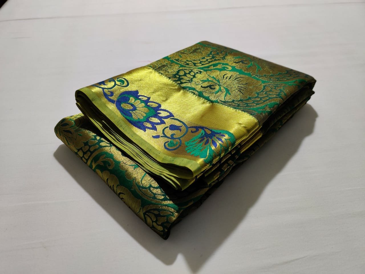ELC Semisilk saree with blouse
